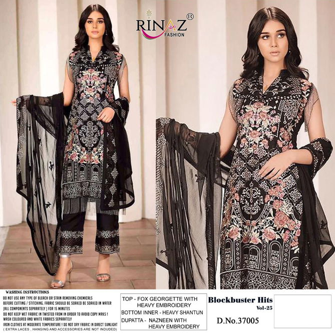 Rinaz Blockbuster Hits 25 New Fancy Festival Wear Pakistani Salwar Kameez Collection